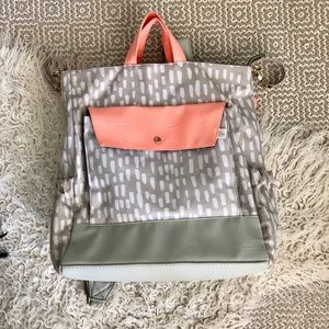 OH JOY Diaper Bag with matching changing pad.